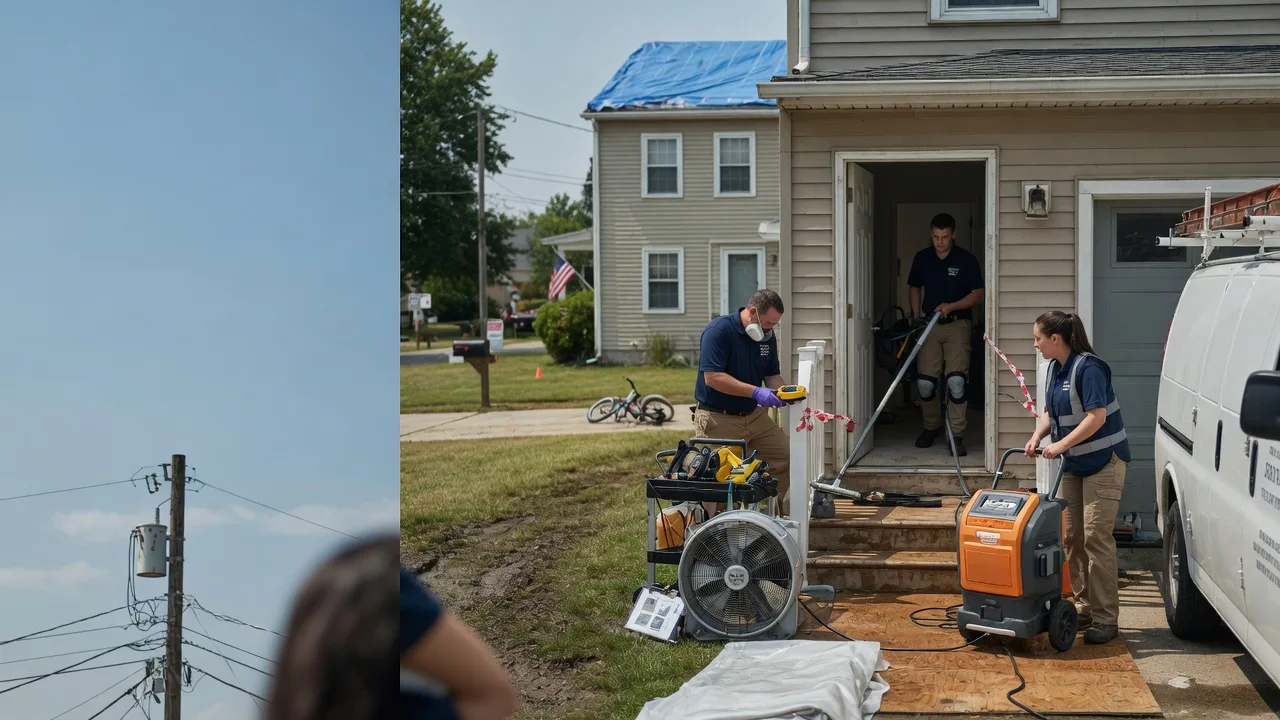 Water Damage Repair in Concho, OK near me